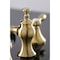 Kingston Brass KC7067TAL Tudor 8" Widespread Bathroom Faucet, Brushed Brass KC7067TAL - alternate 6